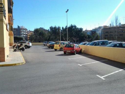 Primera línea en Playa Sur. Plaza Constitución Peníscola Exterior foto